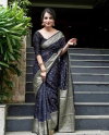 Mosam Black By Aab Soft Lichi Silk Wedding Wear Saree Orders In India